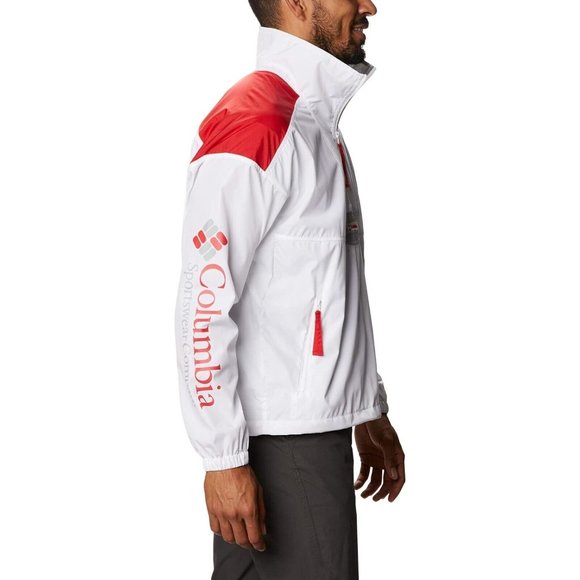 Columbia Men's Santa Ana Anorak Nebraska 1/2 Zip Pullover Jacket Size 2XL New - Picture 3 of 4